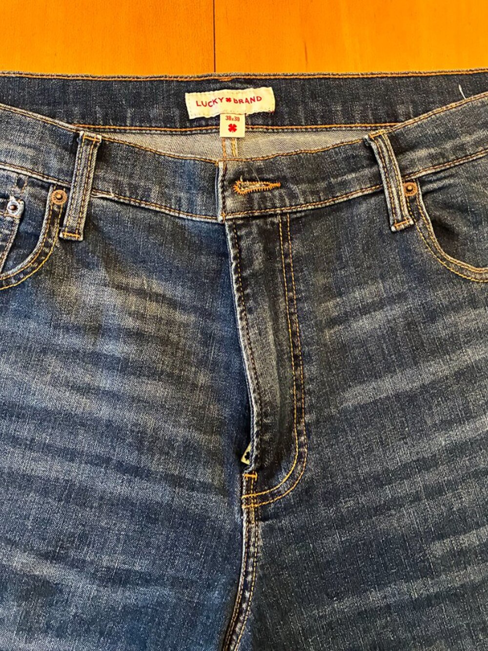 Lucky Brand 412 Athletic Mens Jeans, 38 x 30, NEW!